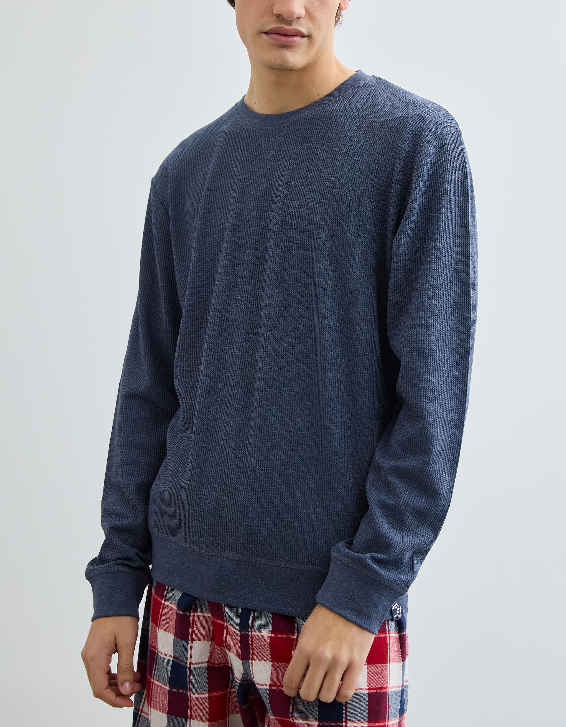 Comprar Online Pijama Xadrez, Homem, Azul Escuro