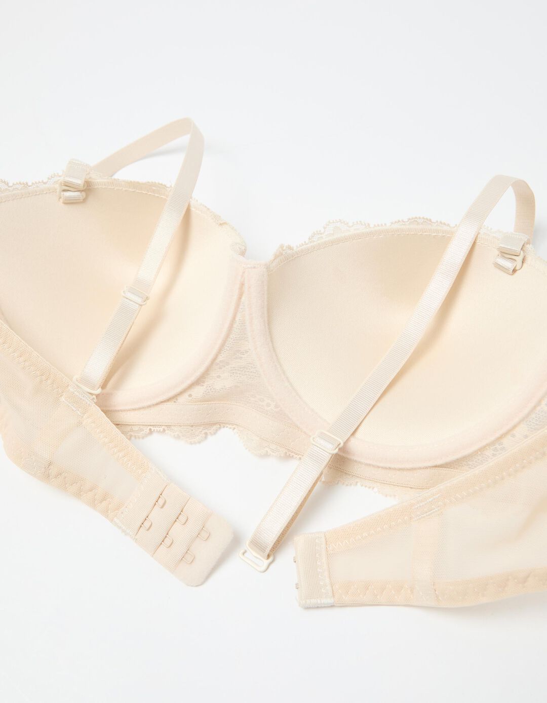 Sutien com Al&ccedil;as Remov&iacute;veis, Mulher, Bege Claro