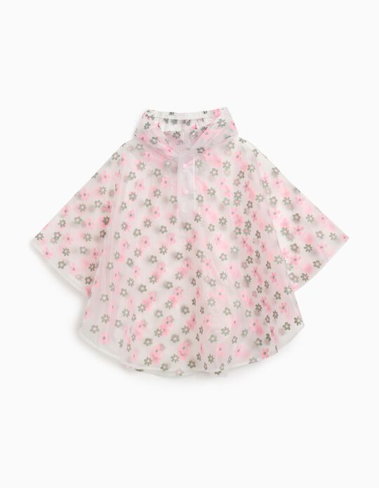 Comprar Online Poncho Impermeável, Menina, Branco