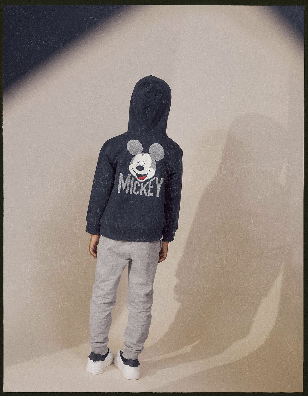 Cotton Hooded Jacket for Boys 'Mickey', Dark Blue