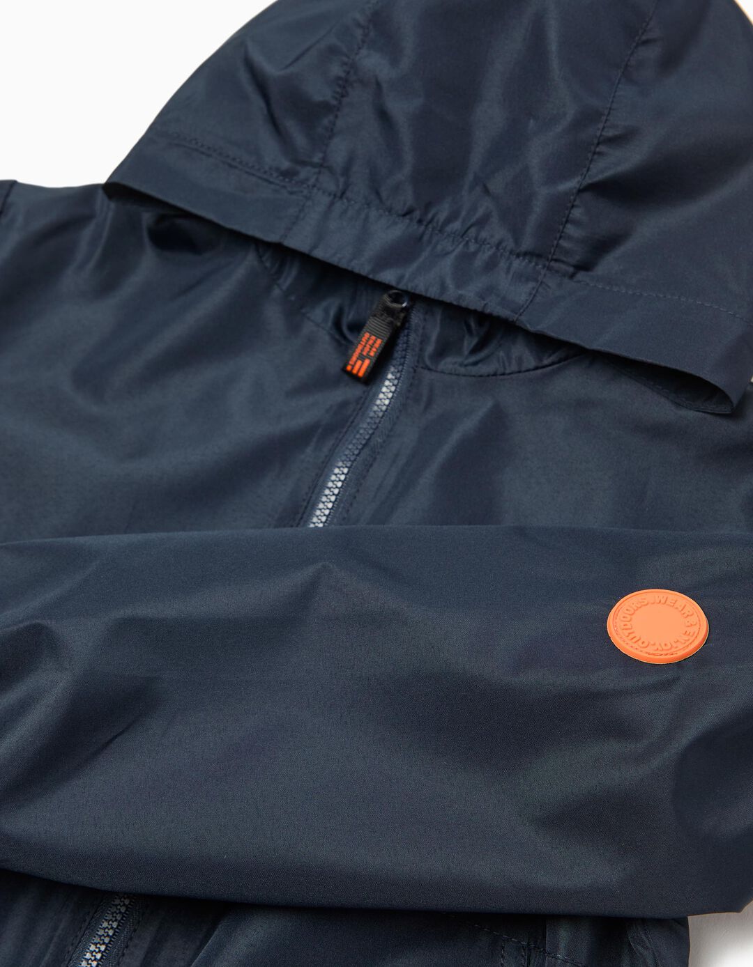 Parka com Capuz, Menino, Azul Escuro