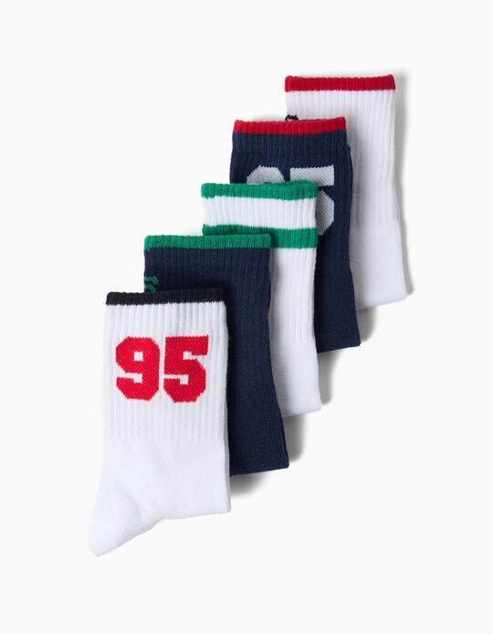 Comprar Online Pack 5 Pares De Meias, Menino, Multicolor
