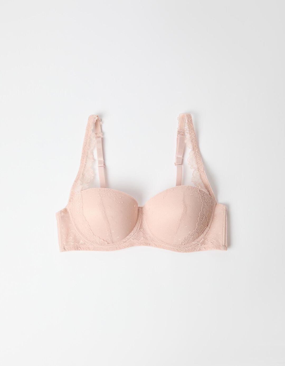 Soutien Push-Up, Mulher, Rosa Claro