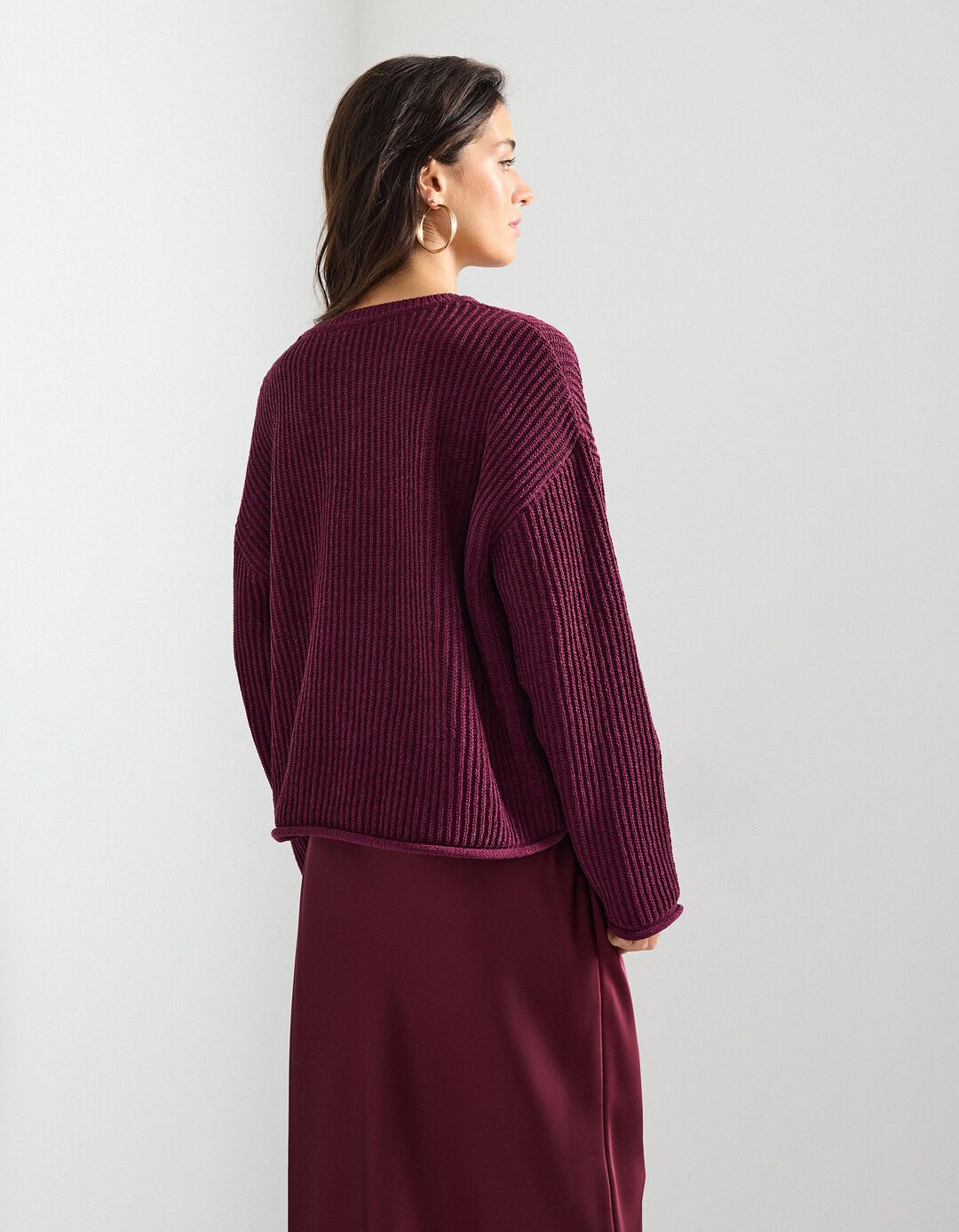 Camisola, Mulher, Roxo