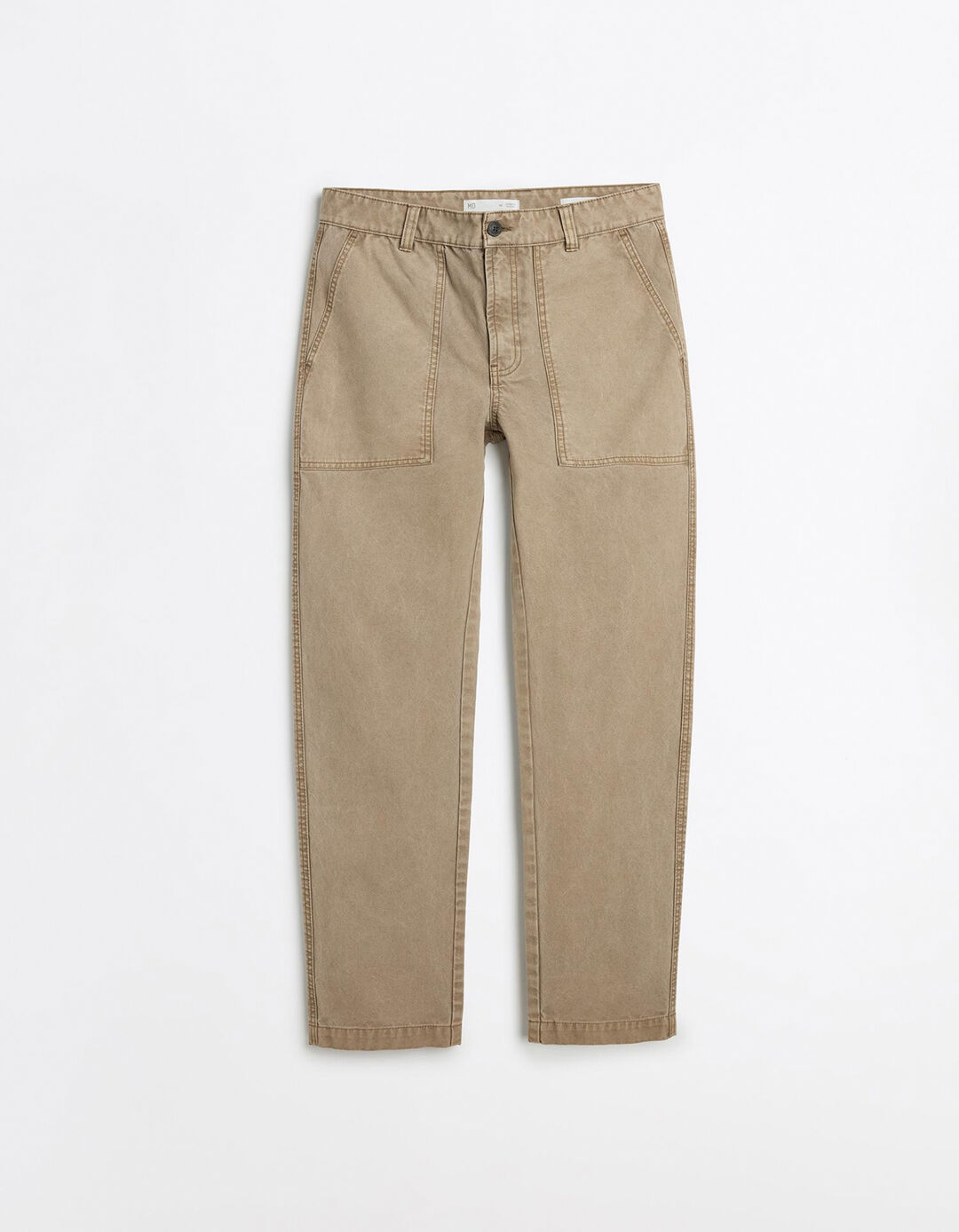 Cal&ccedil;as Canvas, Homem, Bege