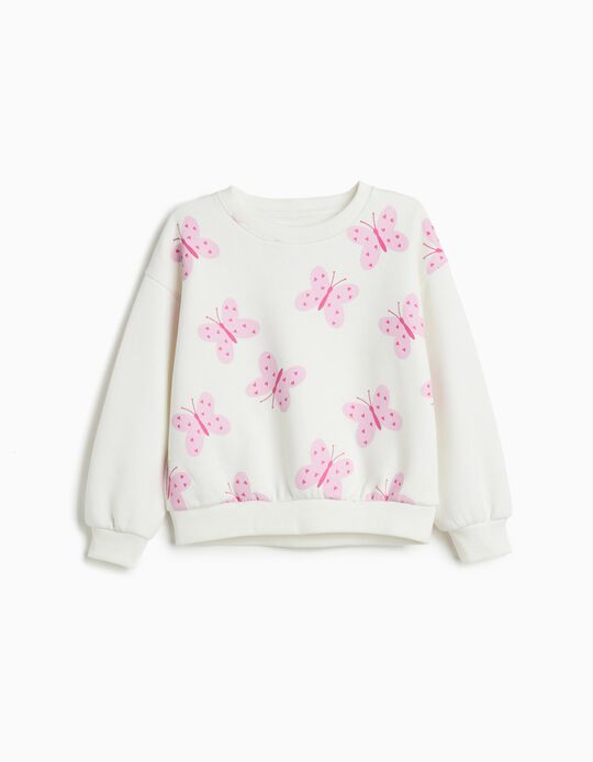 Comprar Online Sweatshirt, Menina, Branco