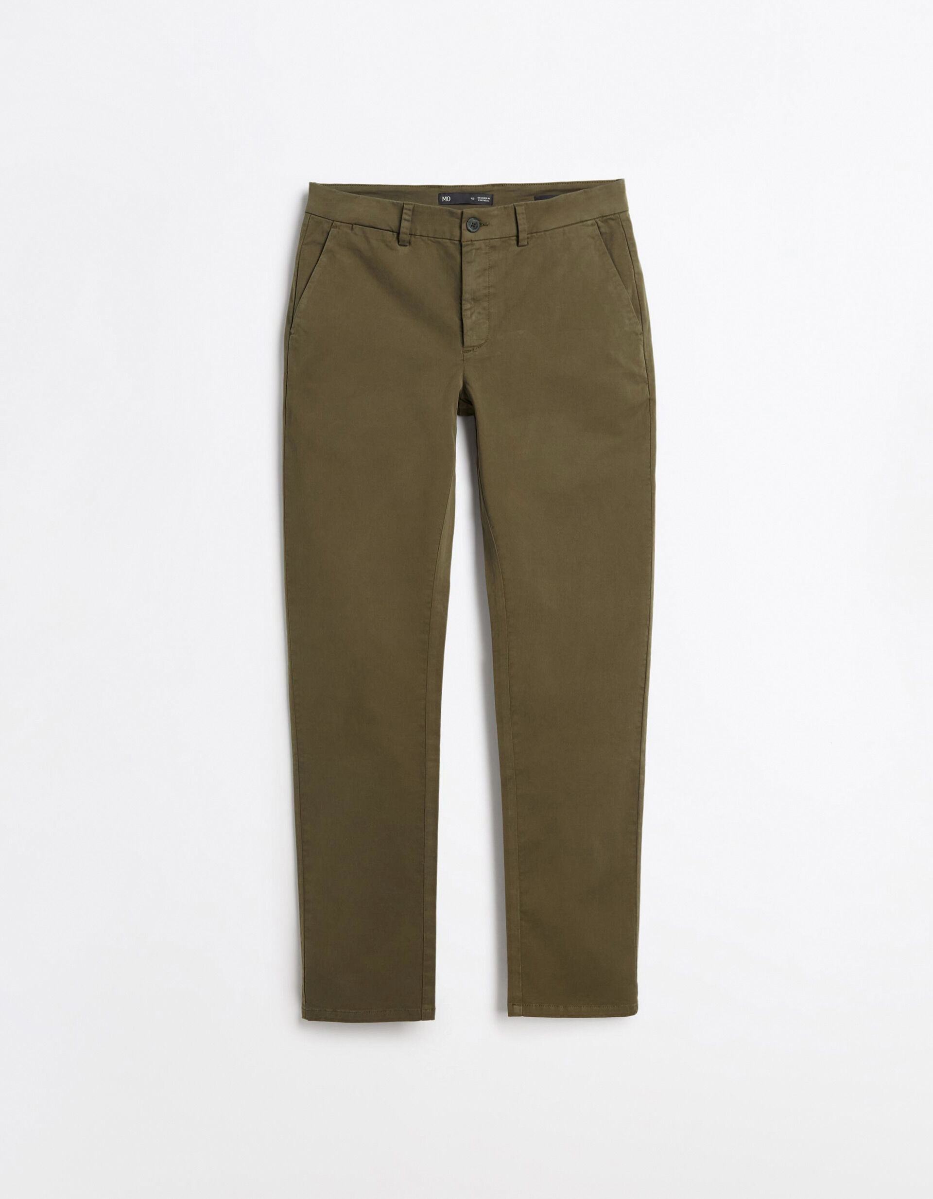 Comprar Online Cal&ccedil;as Chino Slim, Homem, Verde Escuro