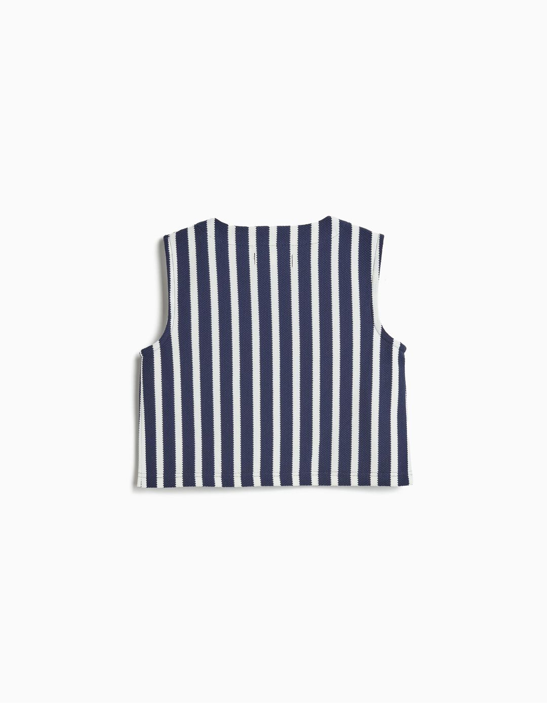 Top Riscas, Menina, Azul Escuro