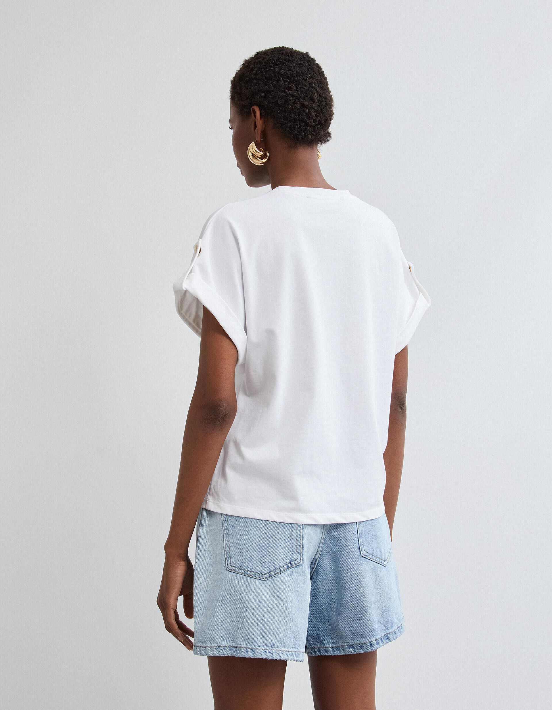 Comprar Online T-shirt, Mulher, Branco