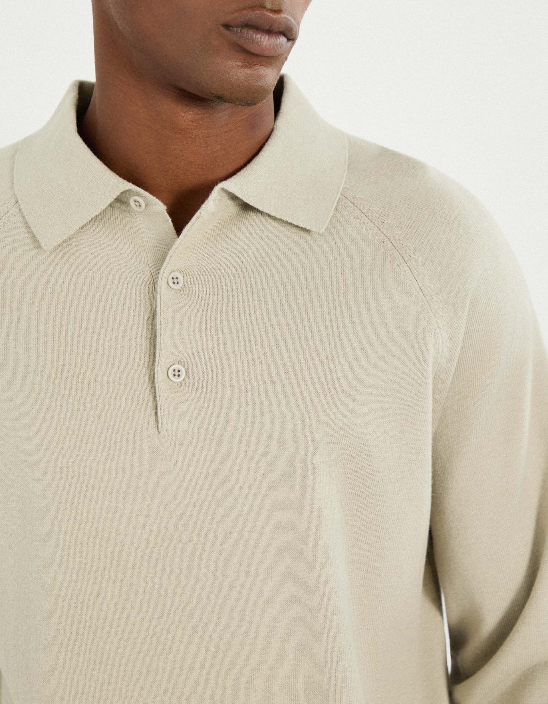 Comprar Online Polo com Caxemira, Homem, Verde Claro 