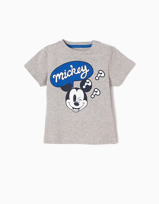 T-shirt Cinzenta Mickey