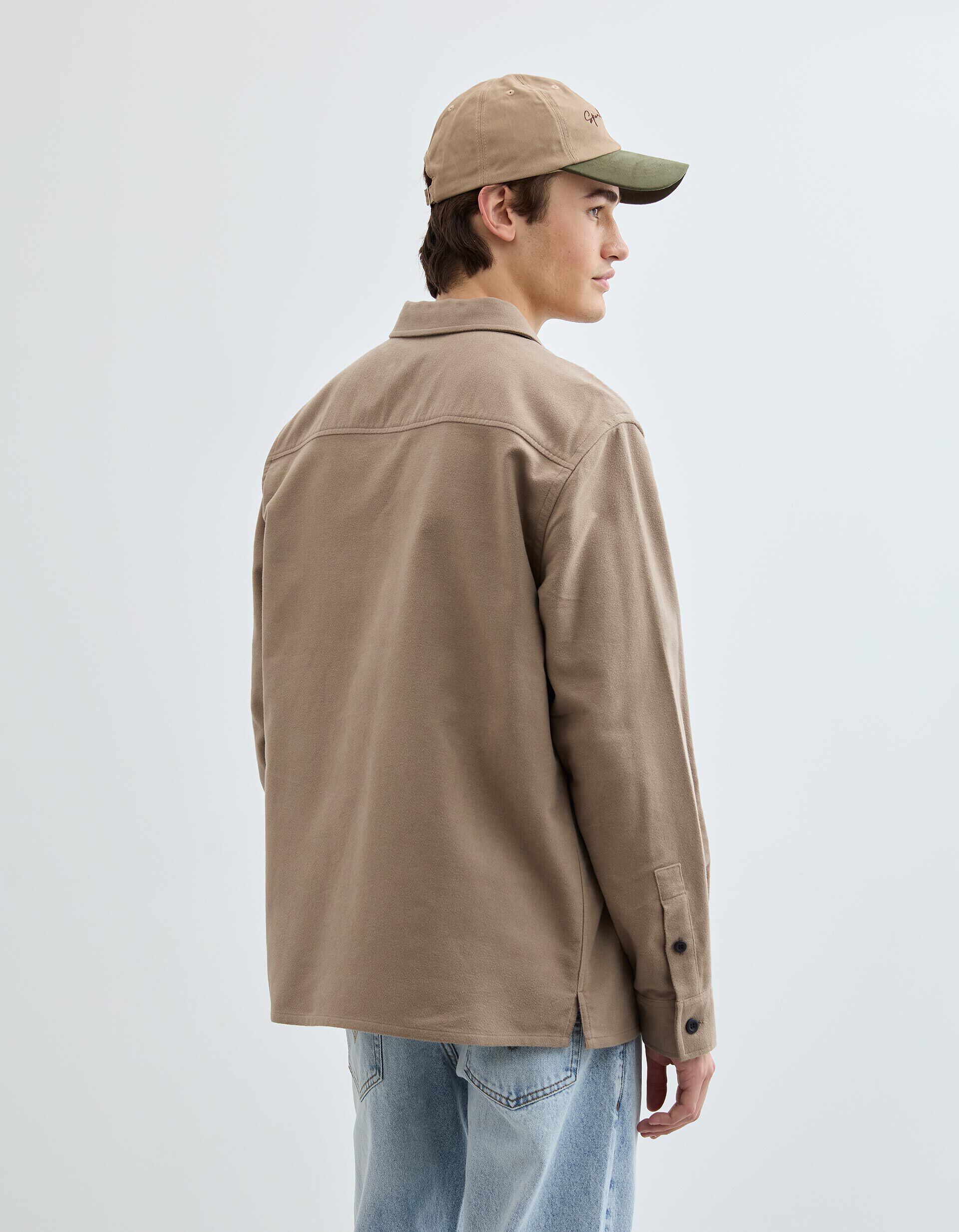 Comprar Online Sobrecamisa, Homem, Castanho