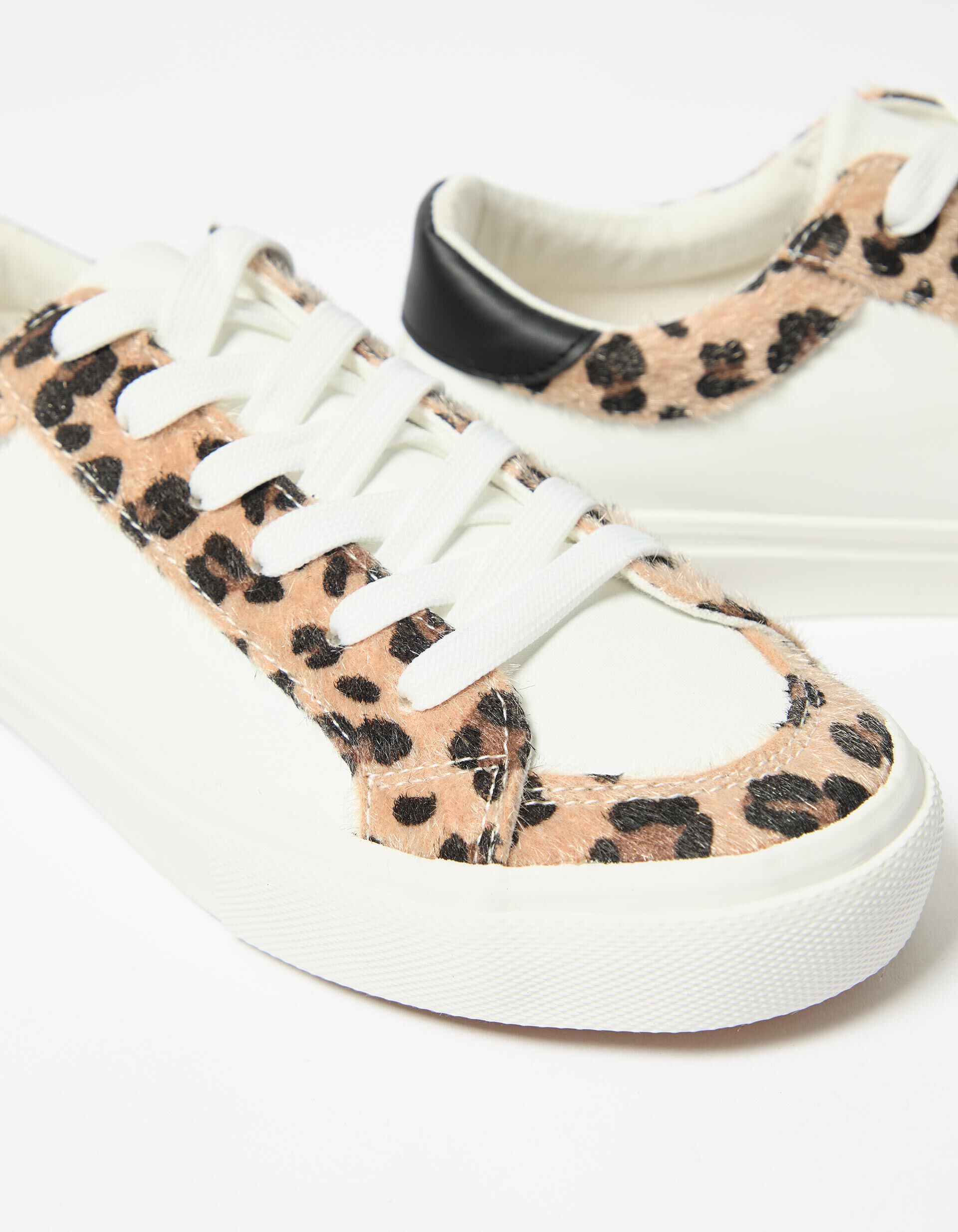 Comprar Online Sapatilhas Animal Print, Mulher, Branco
