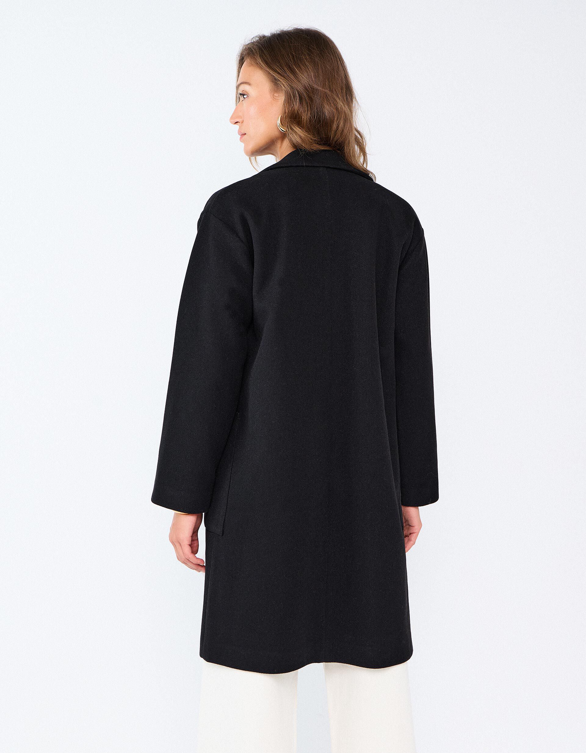 Comprar Online Casaco Comprido, Mulher, Preto