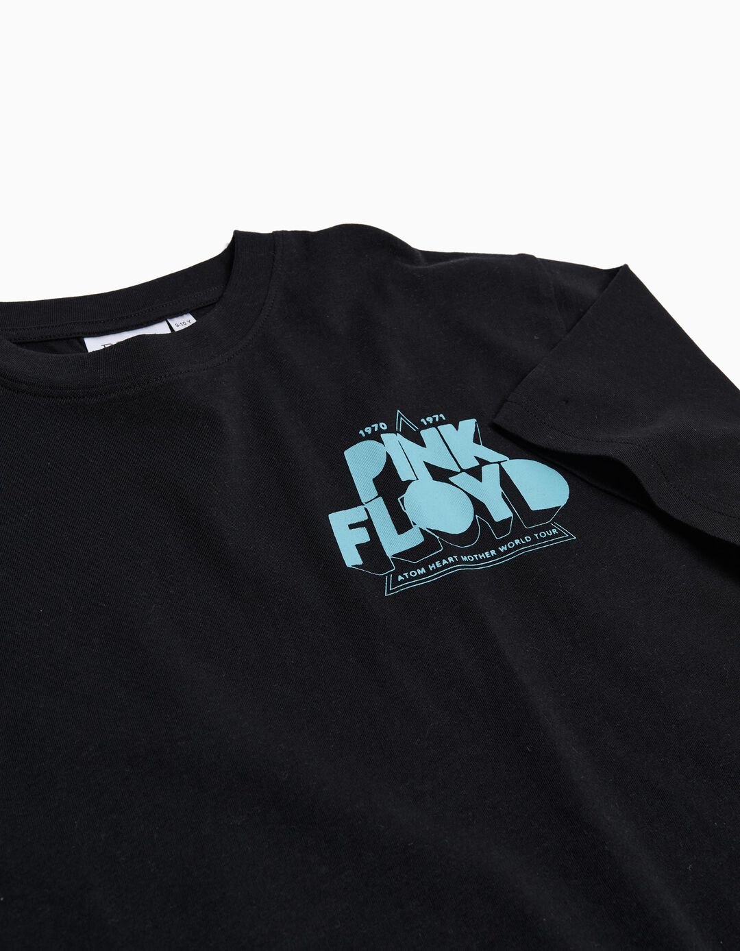T-shirt 'Pink Floyd', Menino, Preto 