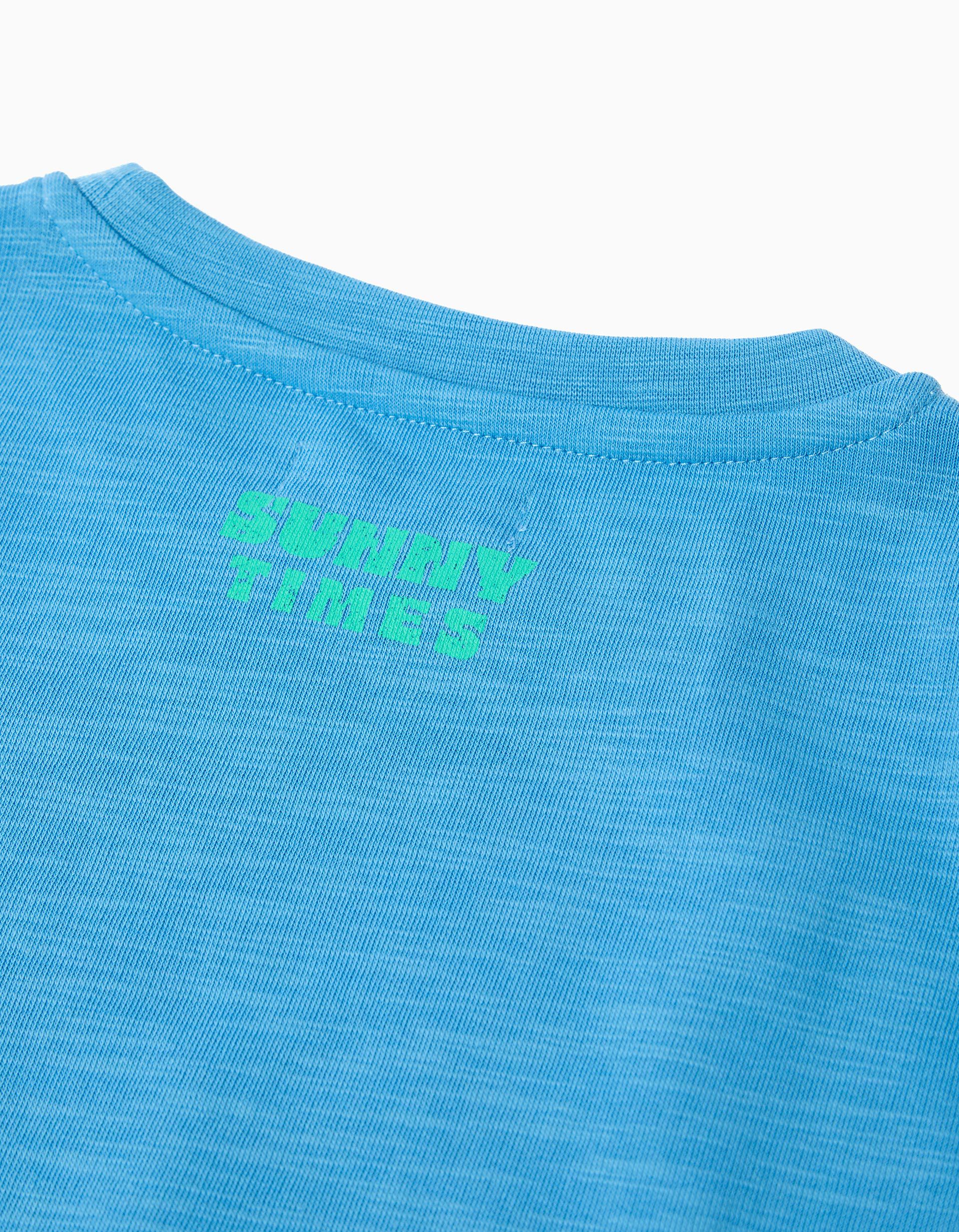 Comprar Online Sweatshirt Estampada, Menino, Azul