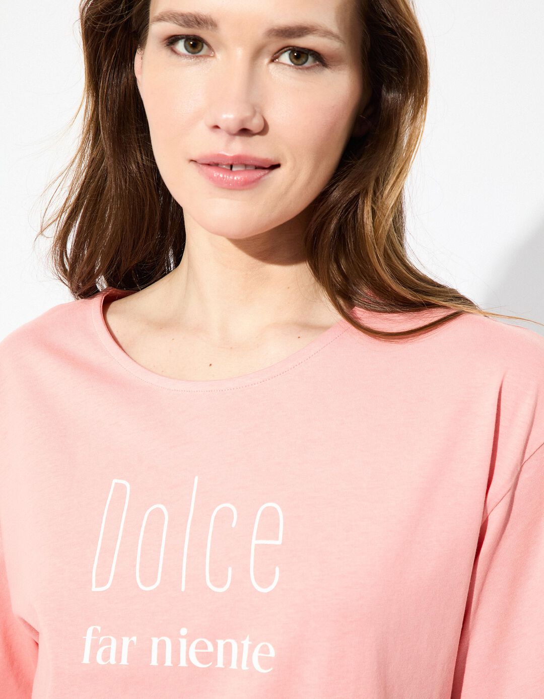 Camisa de Dormir, Mulher, Rosa