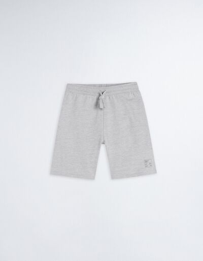 Small Print Shorts, Men, Light Grey