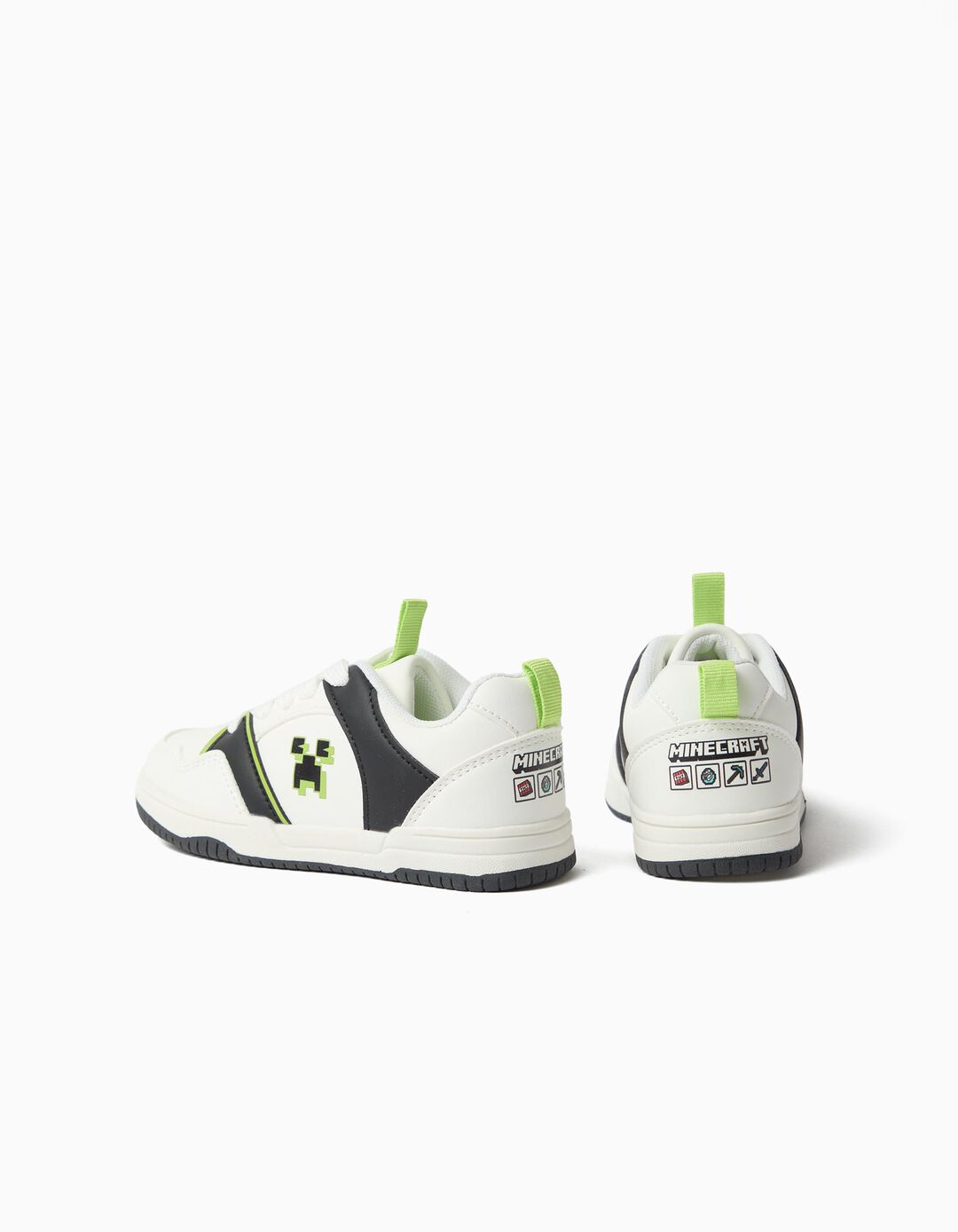Sapatilhas 'Minecraft', Menino, Branco