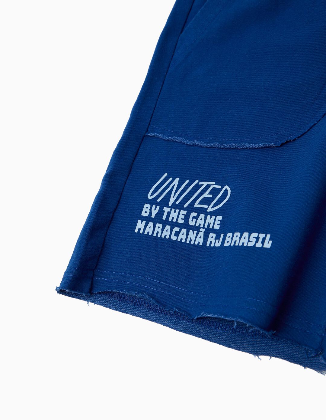 Cal&ccedil;&otilde;es de Felpa, Menino, Azul