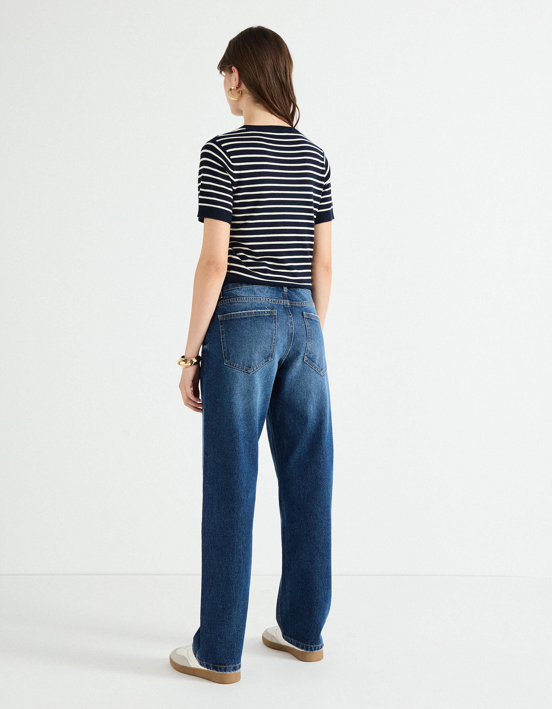 Comprar Online Cal&ccedil;as de Ganga 'Straight Fit', Mulher, Azul Escuro