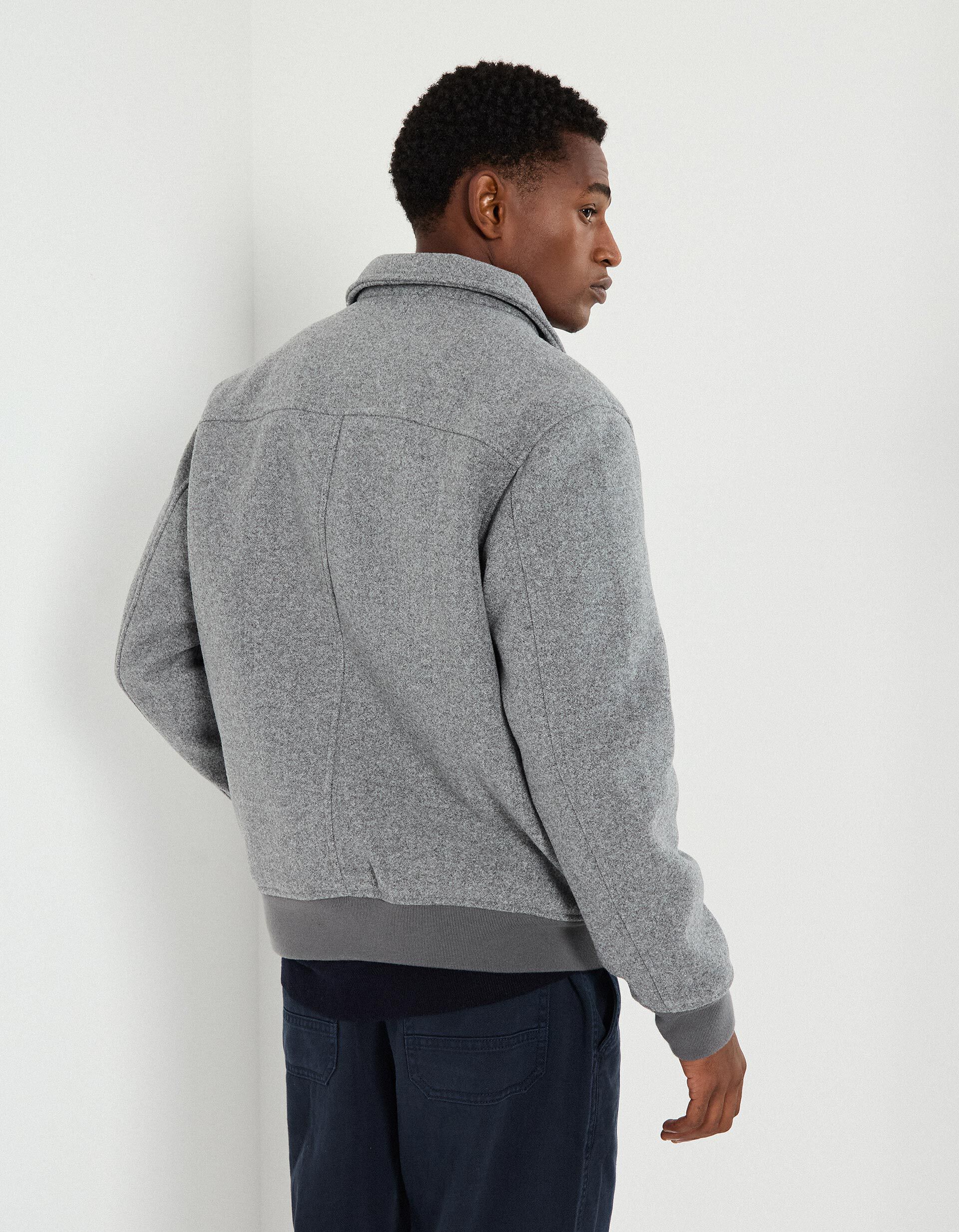 Comprar Online Casaco Bomber, Homem, Cinzento 