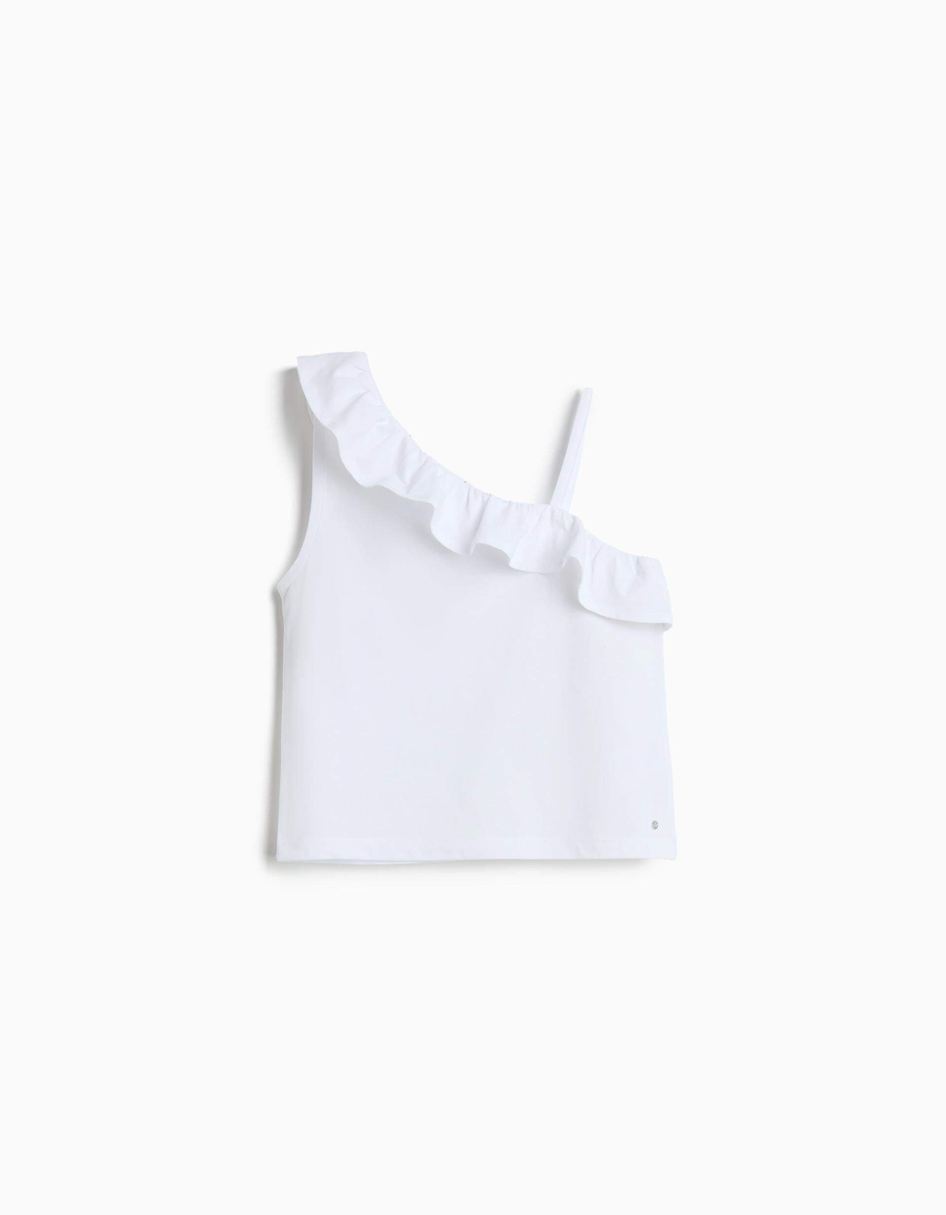 Comprar Online Top Folho, Menina, Branco