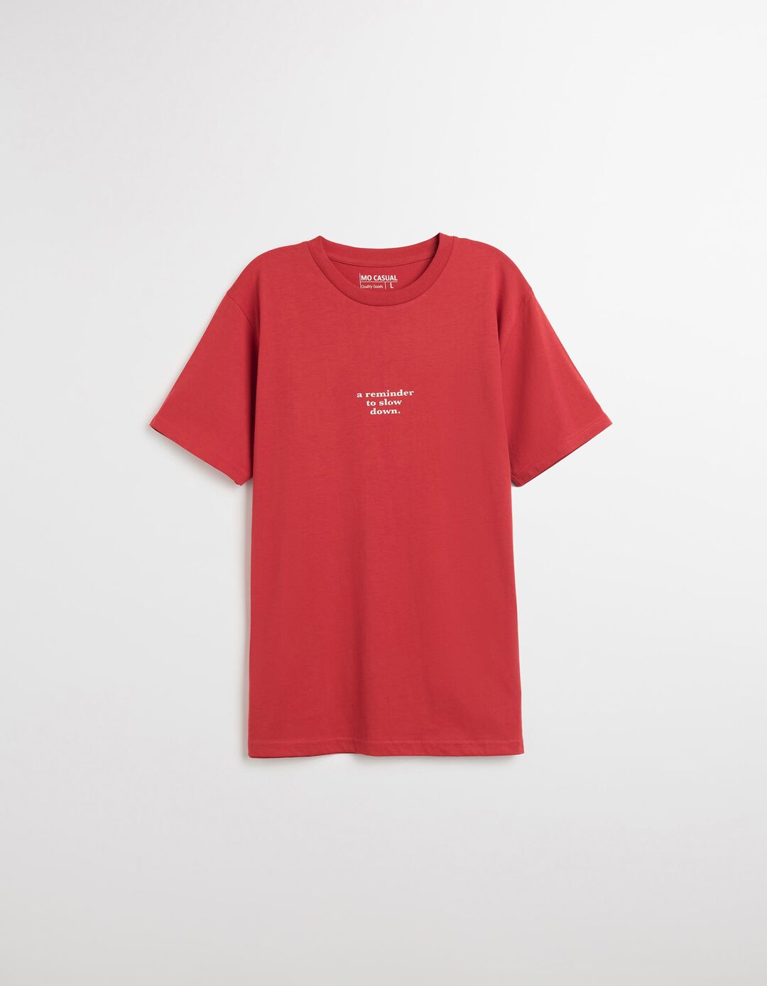 T-shirt Print, Homem, Vermelho