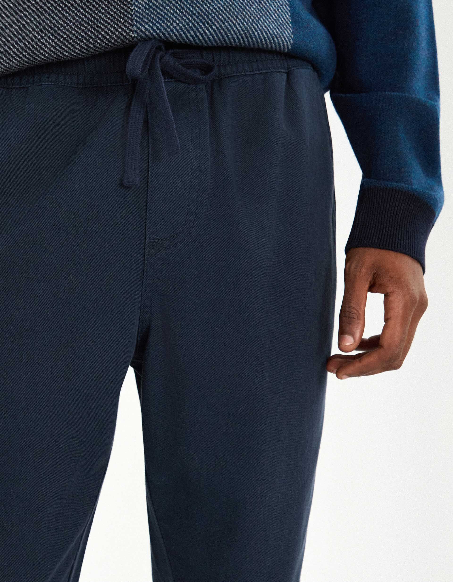 Comprar Online Cal&ccedil;as 'Relaxed Fit', Homem, Castanho