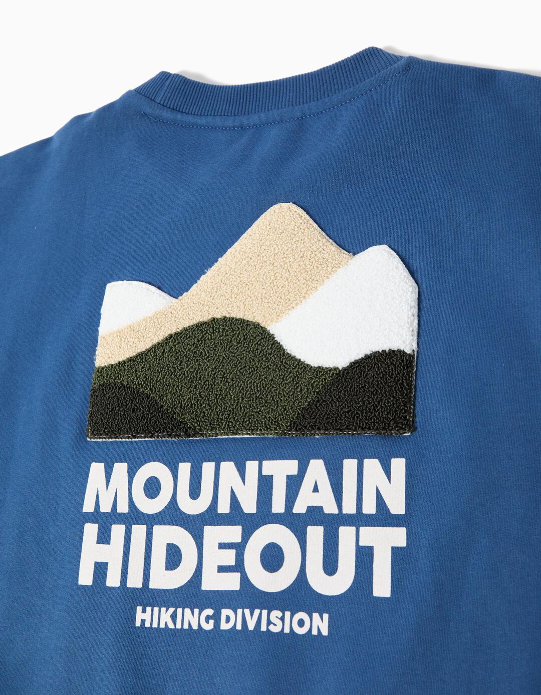 Sweatshirt de Felpa, Menino, Azul