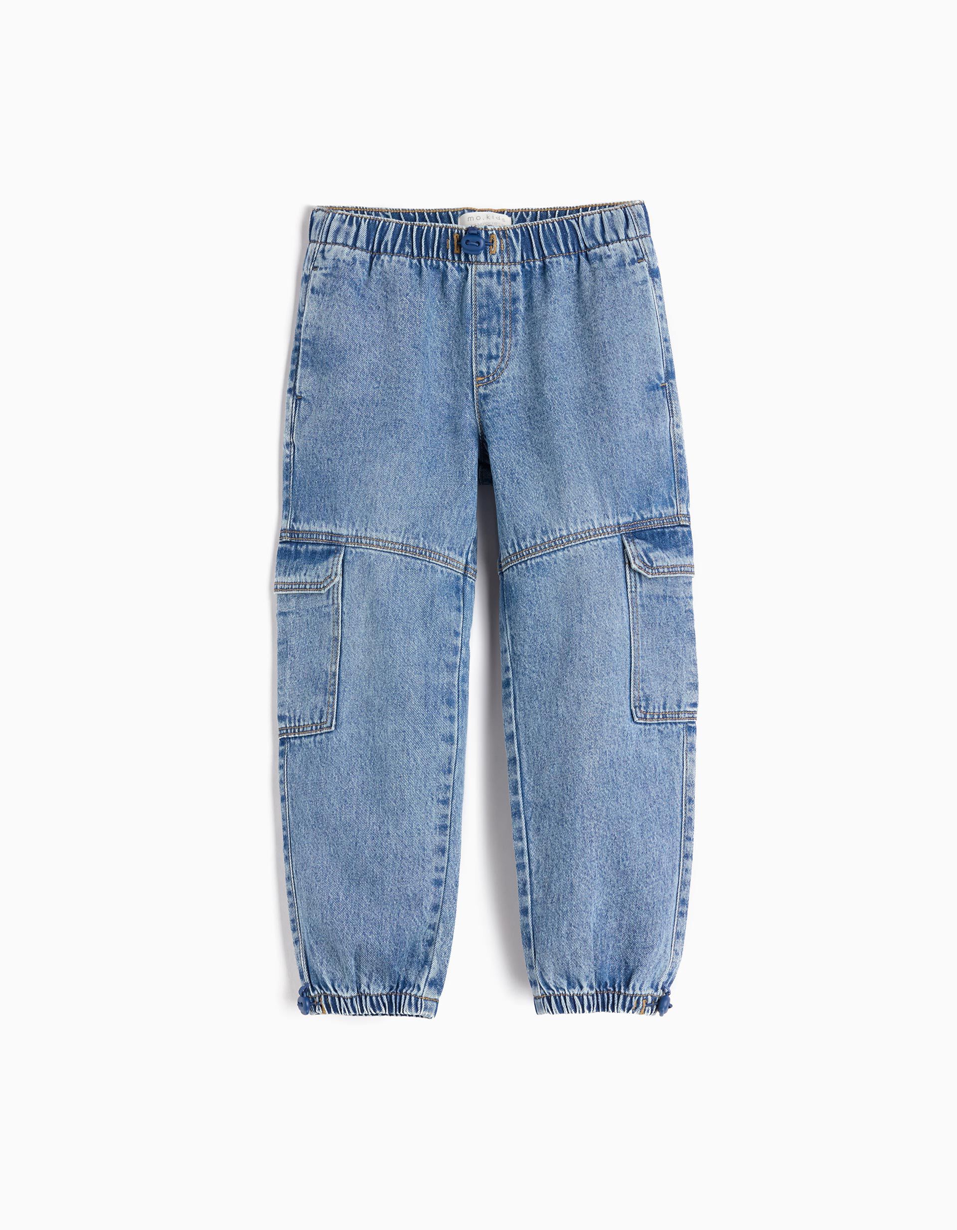 Comprar Online Cal&ccedil;as Cargo, Menino, Azul Claro