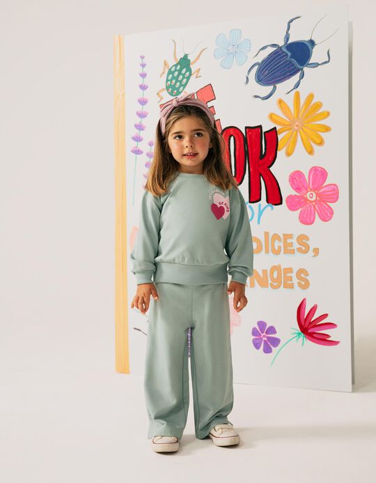 Comprar Online Conjunto De Jogging, Menina, Verde Claro