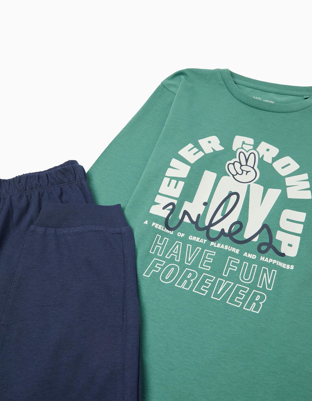 Pijama, Menino, Verde