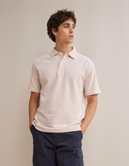 Comprar Online Polo Piquet, Homem, Bege