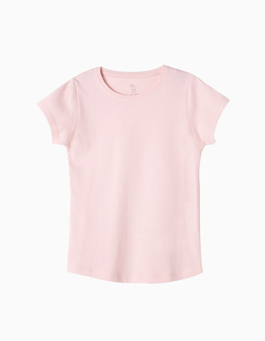 Basic T-Shirt, Light Pink