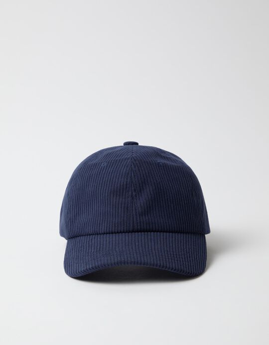 Comprar Online Bon&eacute; Em Bombazina, Homem, Azul