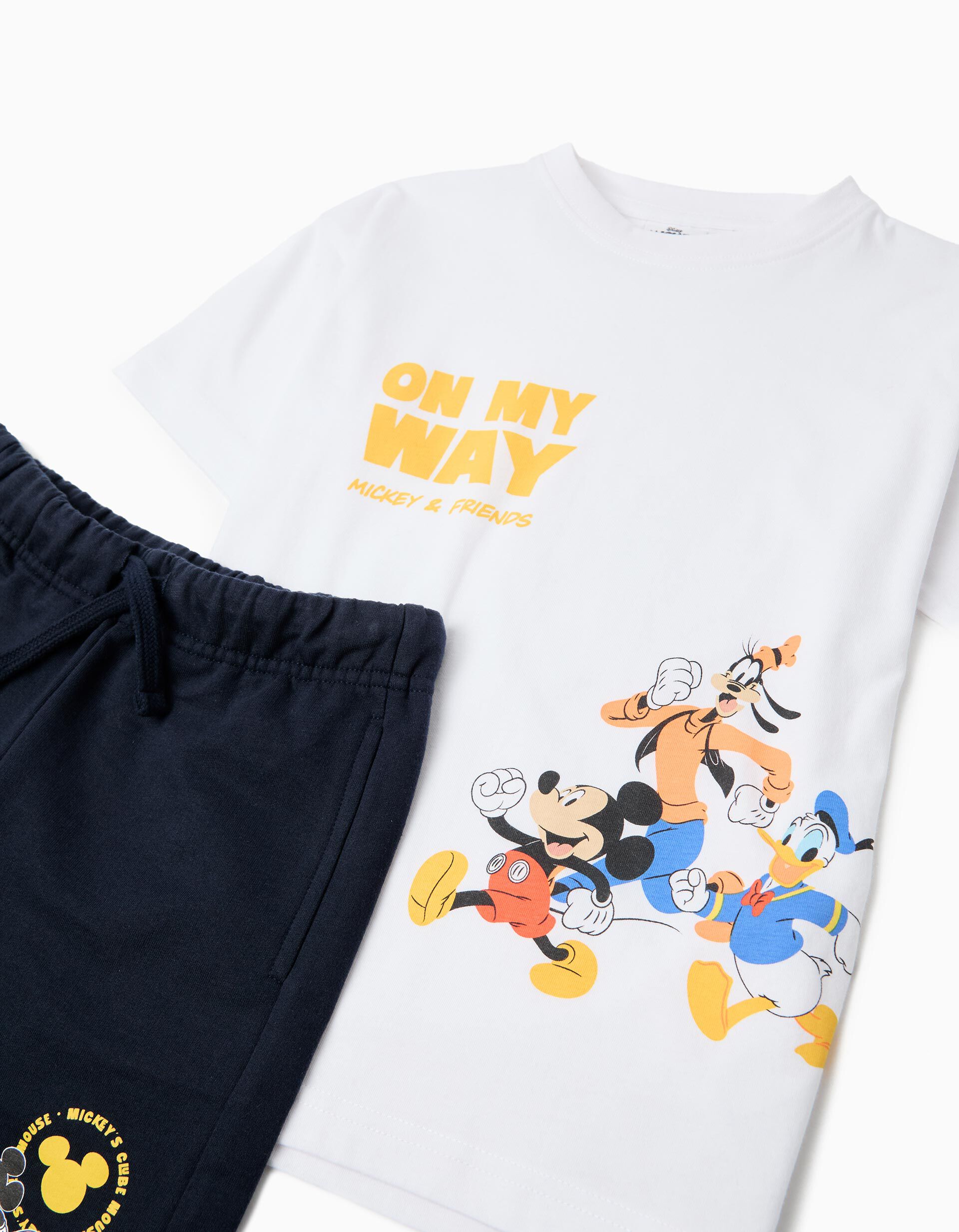 Comprar Online Conjunto 'Mickey' &copy;Disney, Menino, Branco