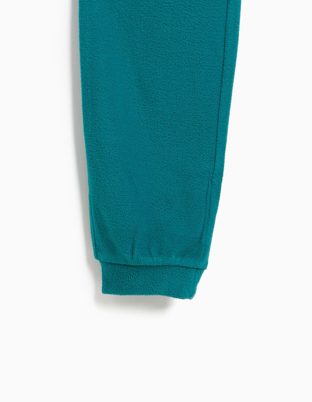 Pijama Polar &Agrave;s Riscas, Menino, Verde Escuro