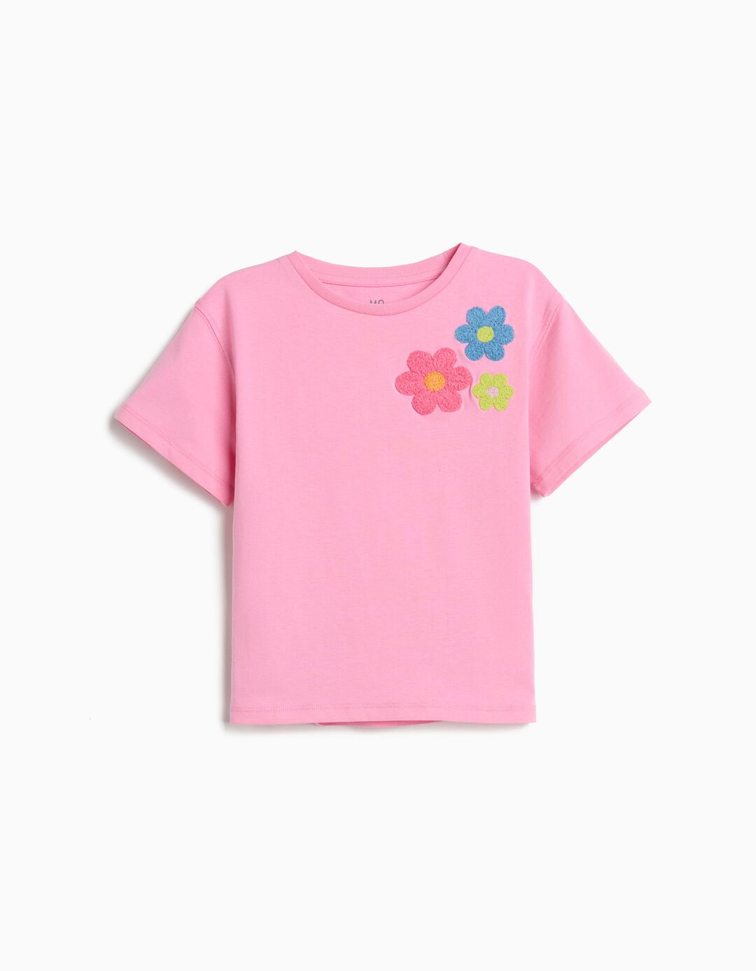 T-shirt, Menina, Rosa Claro