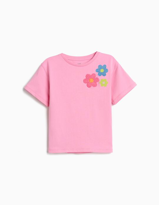 Comprar Online T-shirt, Menina, Rosa Claro