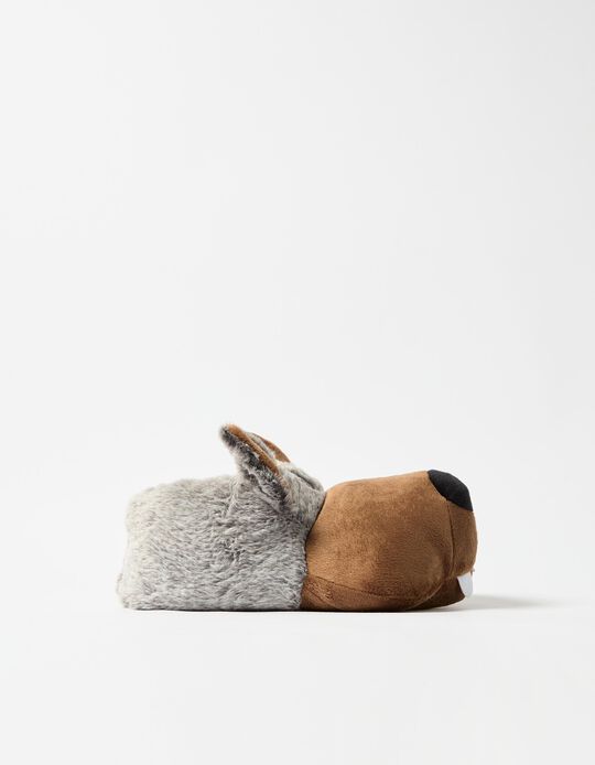 Comprar Online Chinelos de Quarto, Homem, Castanho