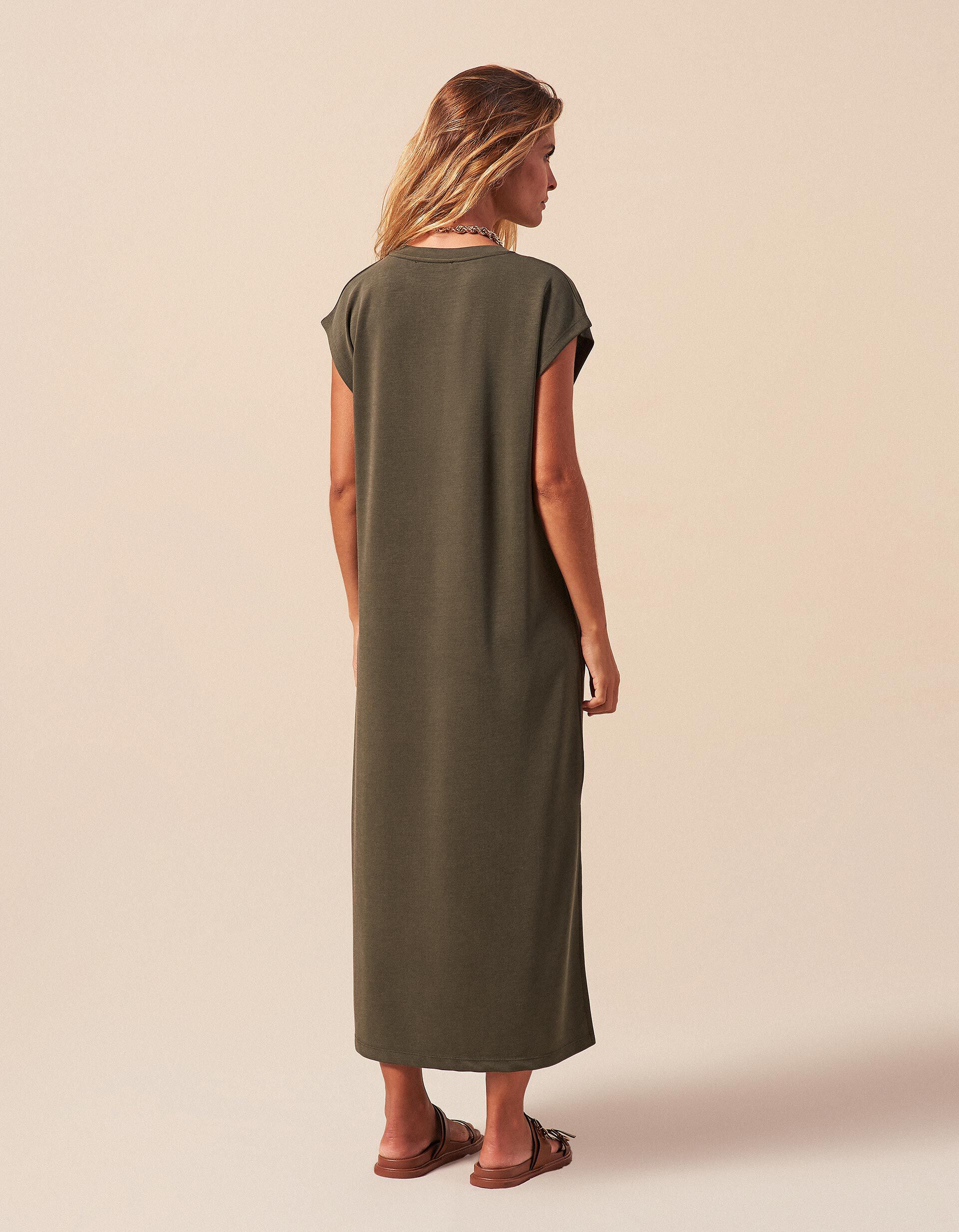 Comprar Online Vestido Midi, Mulher, Verde