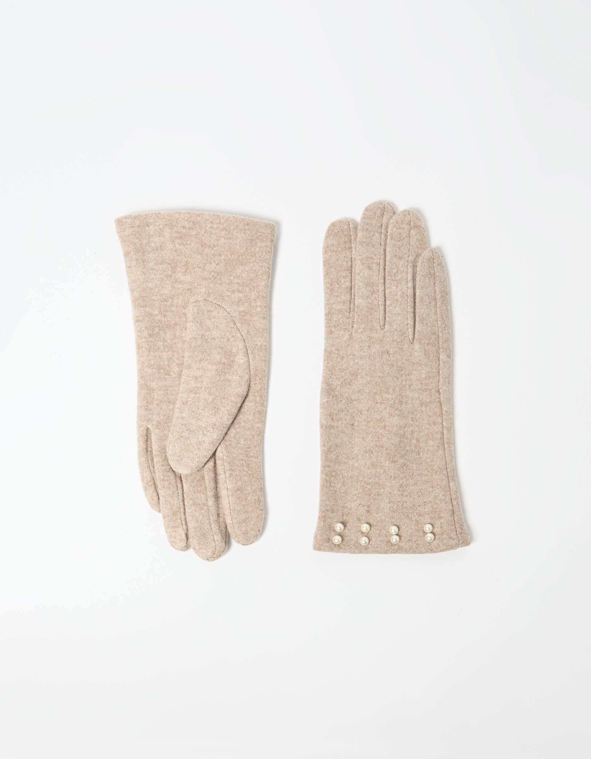 Comprar Online Luvas, Mulher, Bege