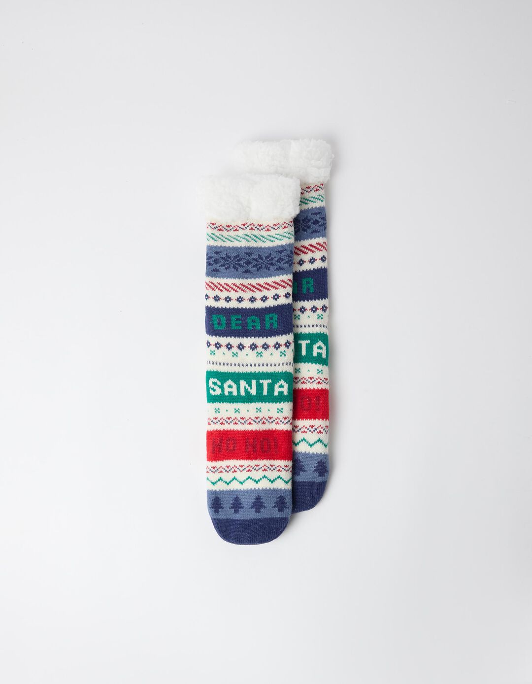 Par De Meias De Natal, Homem, Azul Escuro