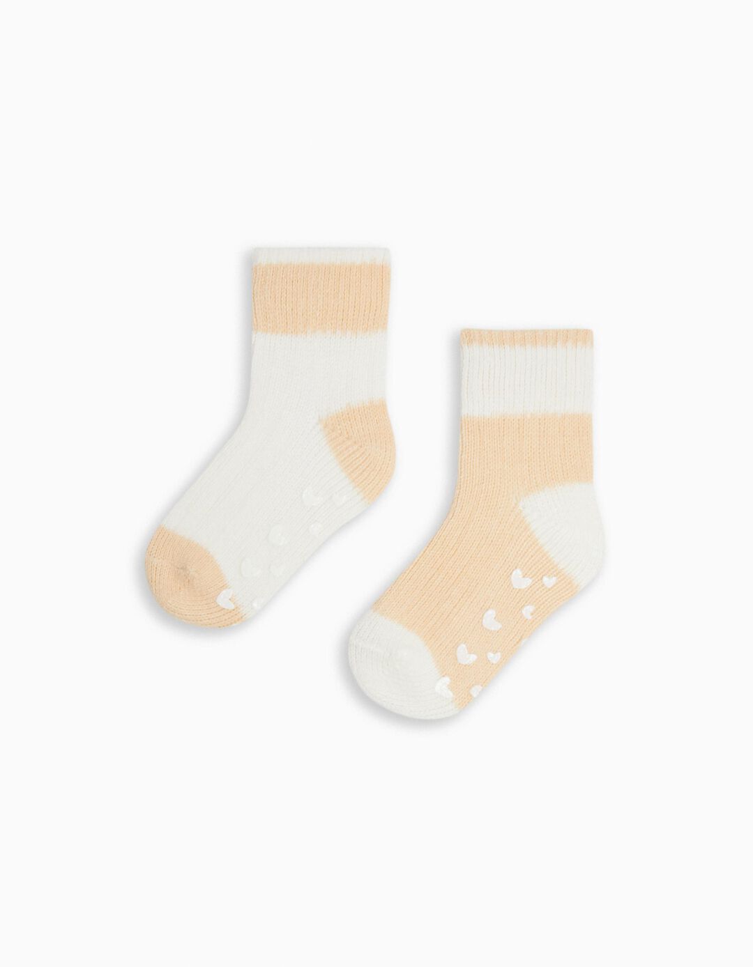 Pack 2 Pairs of Non-Slip Mesh Socks, Girls, Multicolor