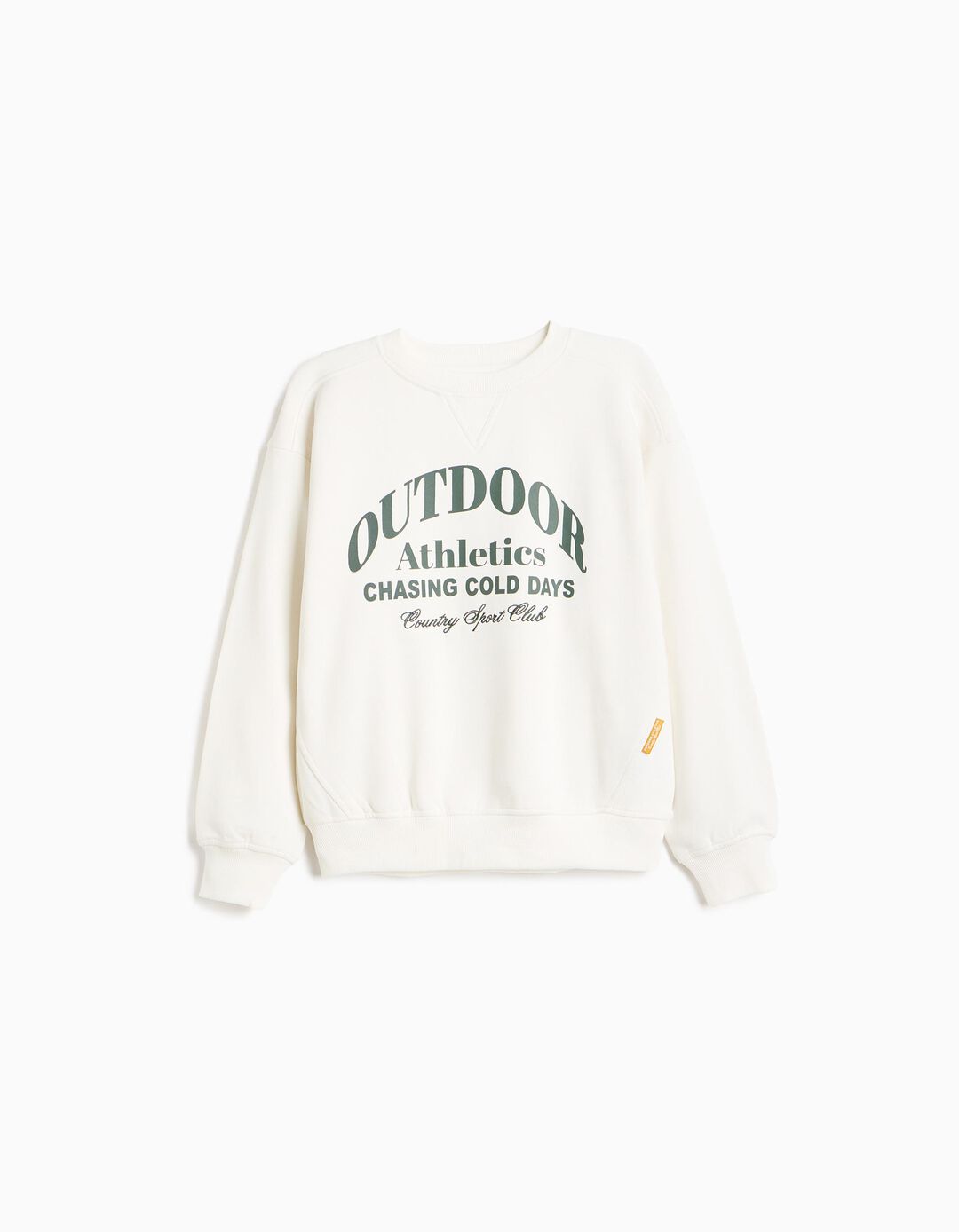 Sweatshirt Estampada, Menino, Branco