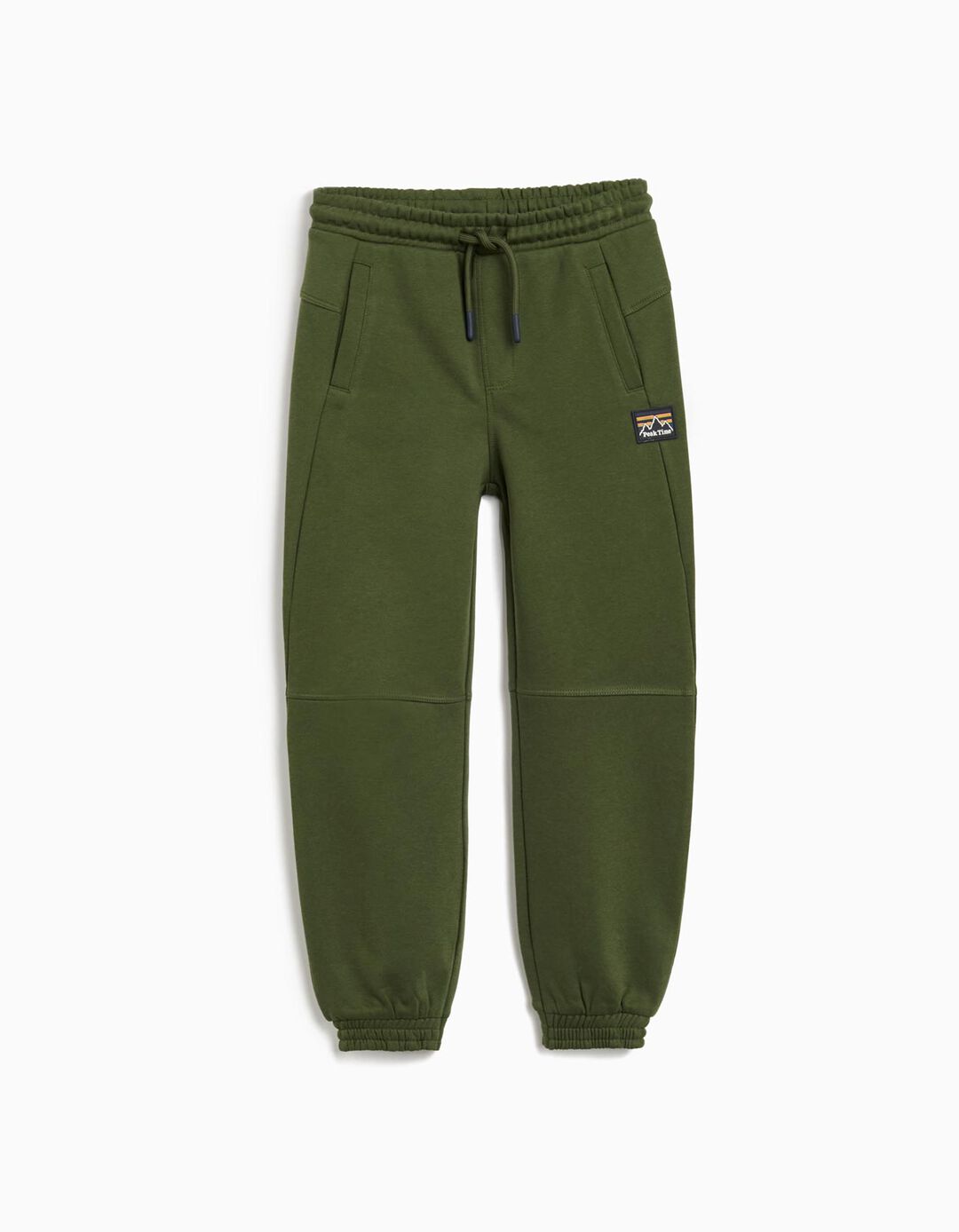 Calças Jogging, Menino, Verde Escuro