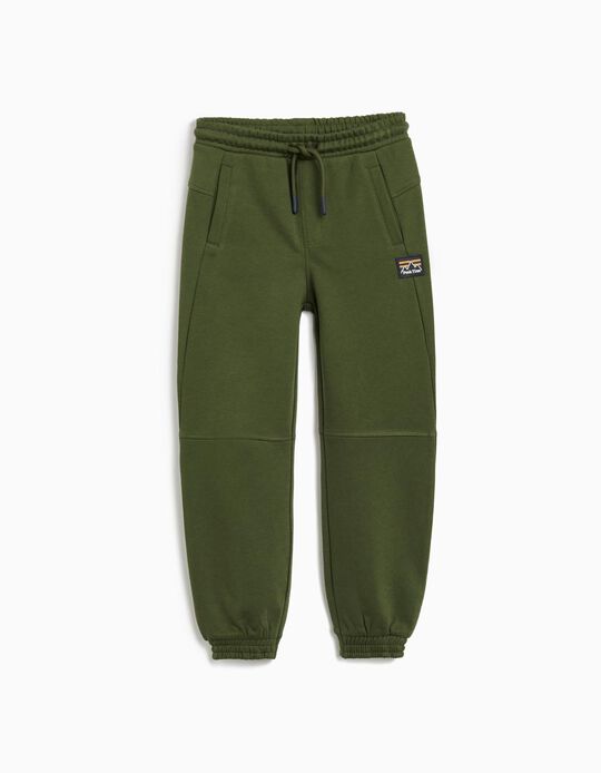 Comprar Online Calças Jogging, Menino, Verde Escuro