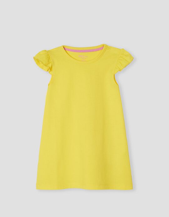 Dress, Baby Girls, Yellow