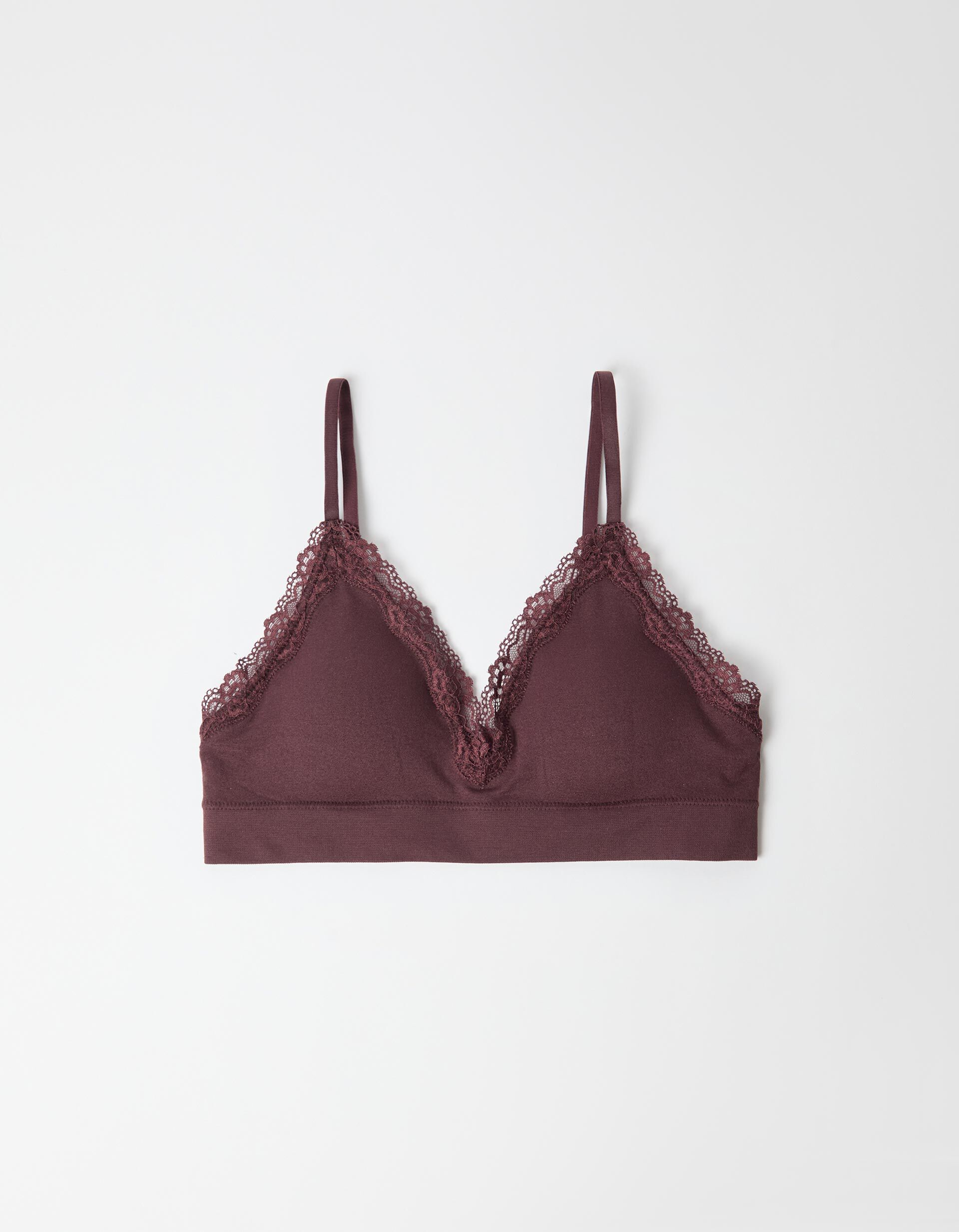 Comprar Online Soutien Sem Aros, Mulher, Castanho Escuro
